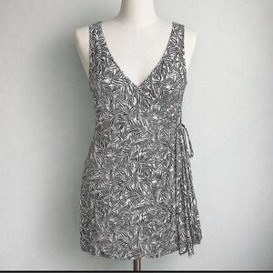 Calvin Klein Swimwear Cover Dress | Black and White | Size M